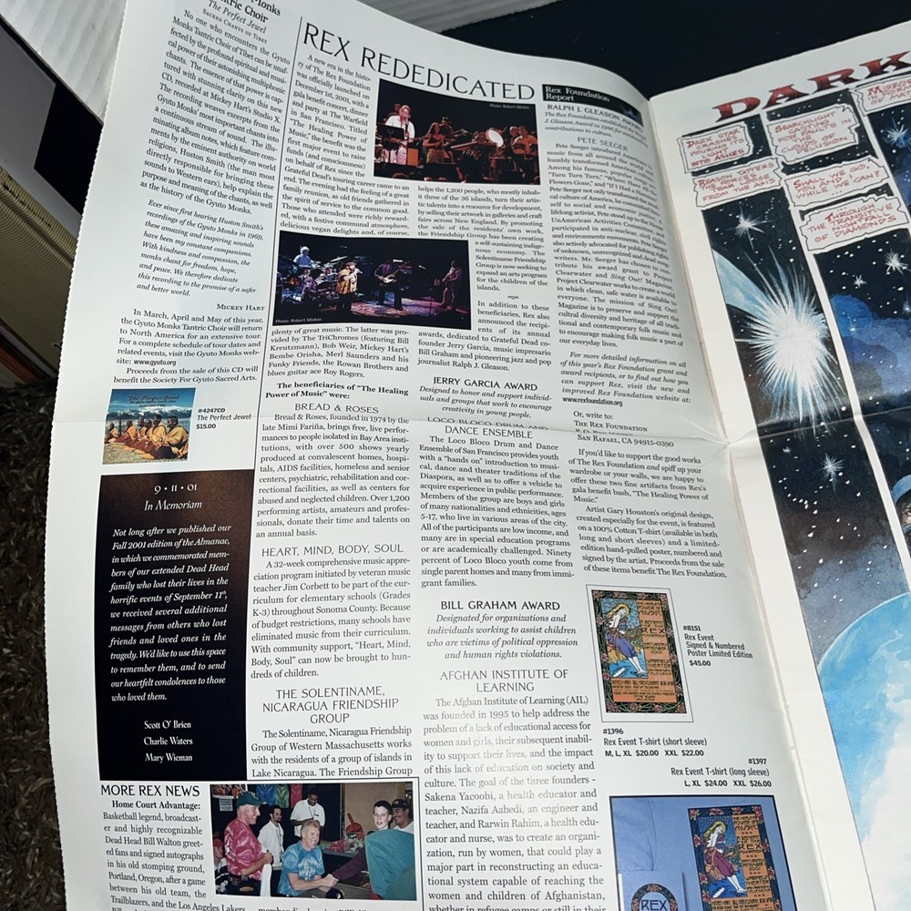 Grateful Dead Almanac Volume 9 Number 2 from Spring 2002