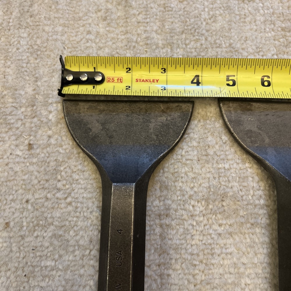 QTY 4 Mayhew 12302 Brick Mason Chisel