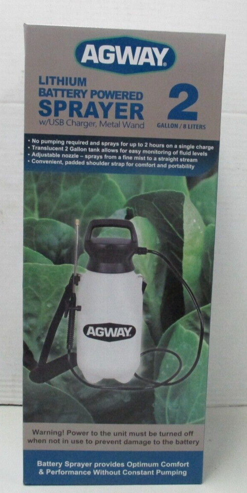 Agway 2 Gallon Lithium Battery Powered Sprayer