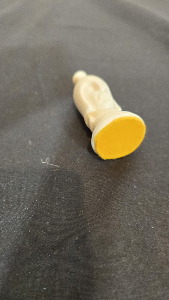 2.5" Mid Century Duncan White Pawn Chess Replacement