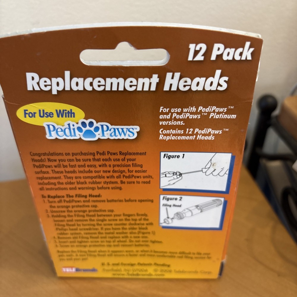 PediPaws Nail Grinder Replacement - 12 Heads