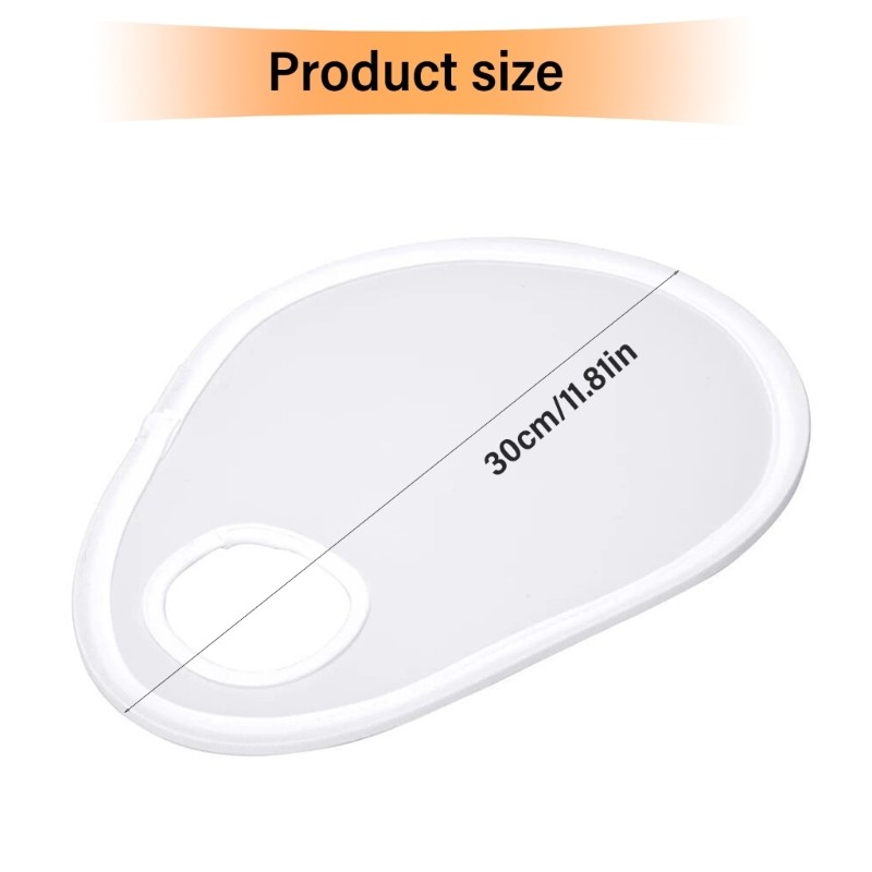 Foldable Soft Light Flashes Diffuser For DSLR Cameras 30cm Lens Reflector