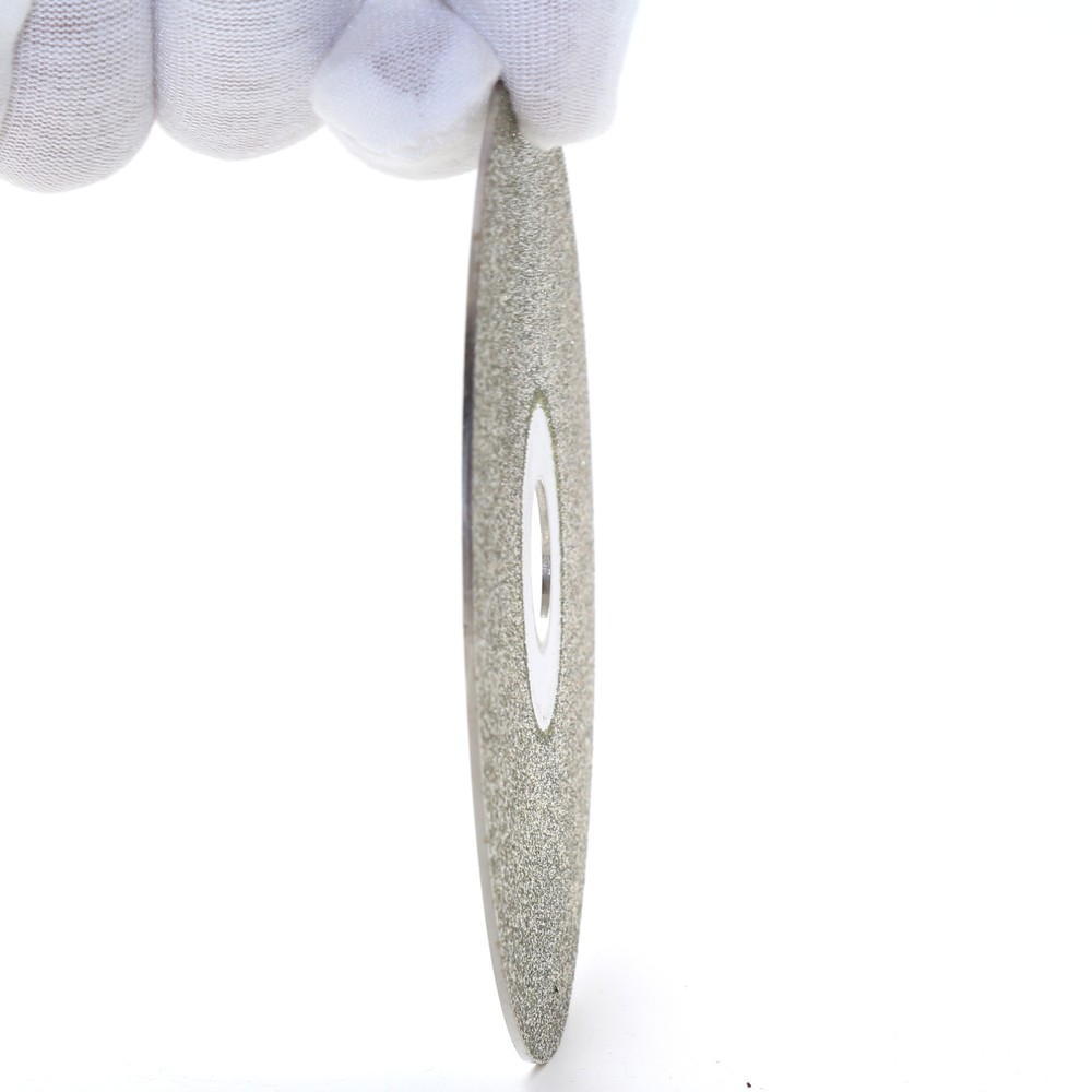 2Pcs 5 inch 120 Grit Electroplated Diamond coated Flat Lap Disk Grinding Disc