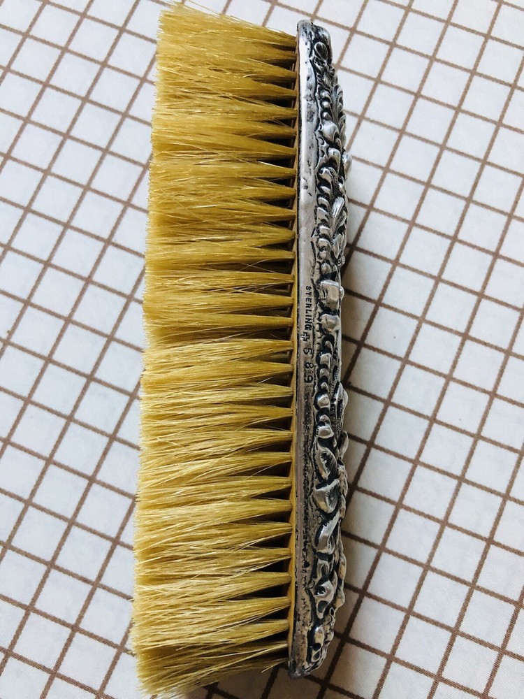 Antique Sterling Silver Clothes Brush
