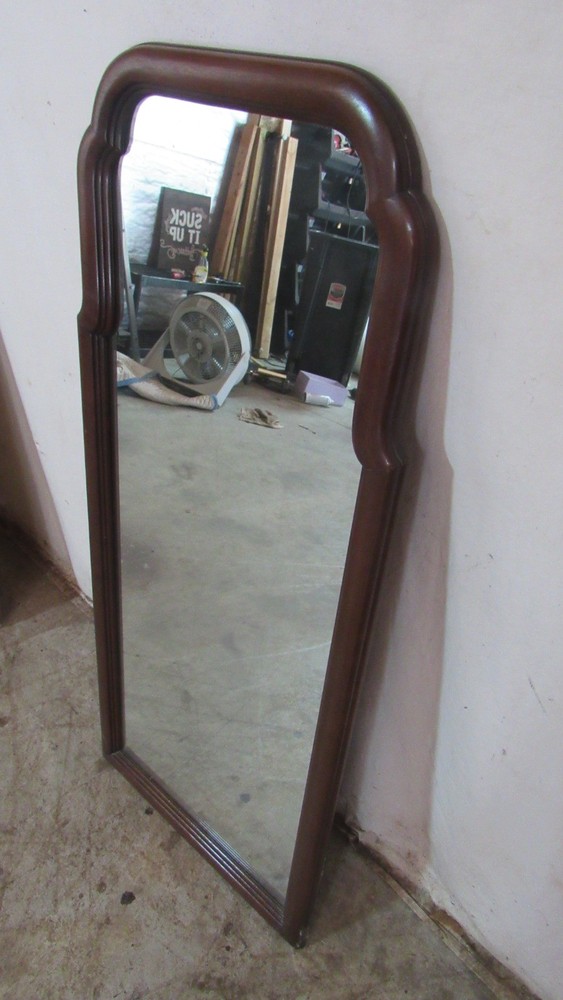 Henkel Harris Mahogany Designer Mirror