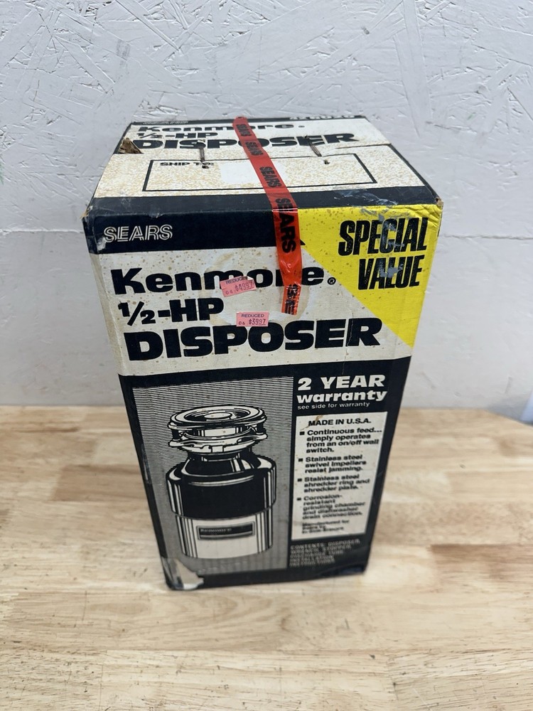Ken more 6020 1/2 Hp Food Disposer