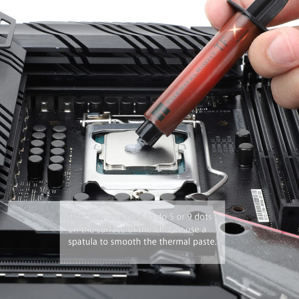 TFX 2G Extreme Performance Thermal Compound Paste 2 Grams, 14.3W/Mk, High Durabi