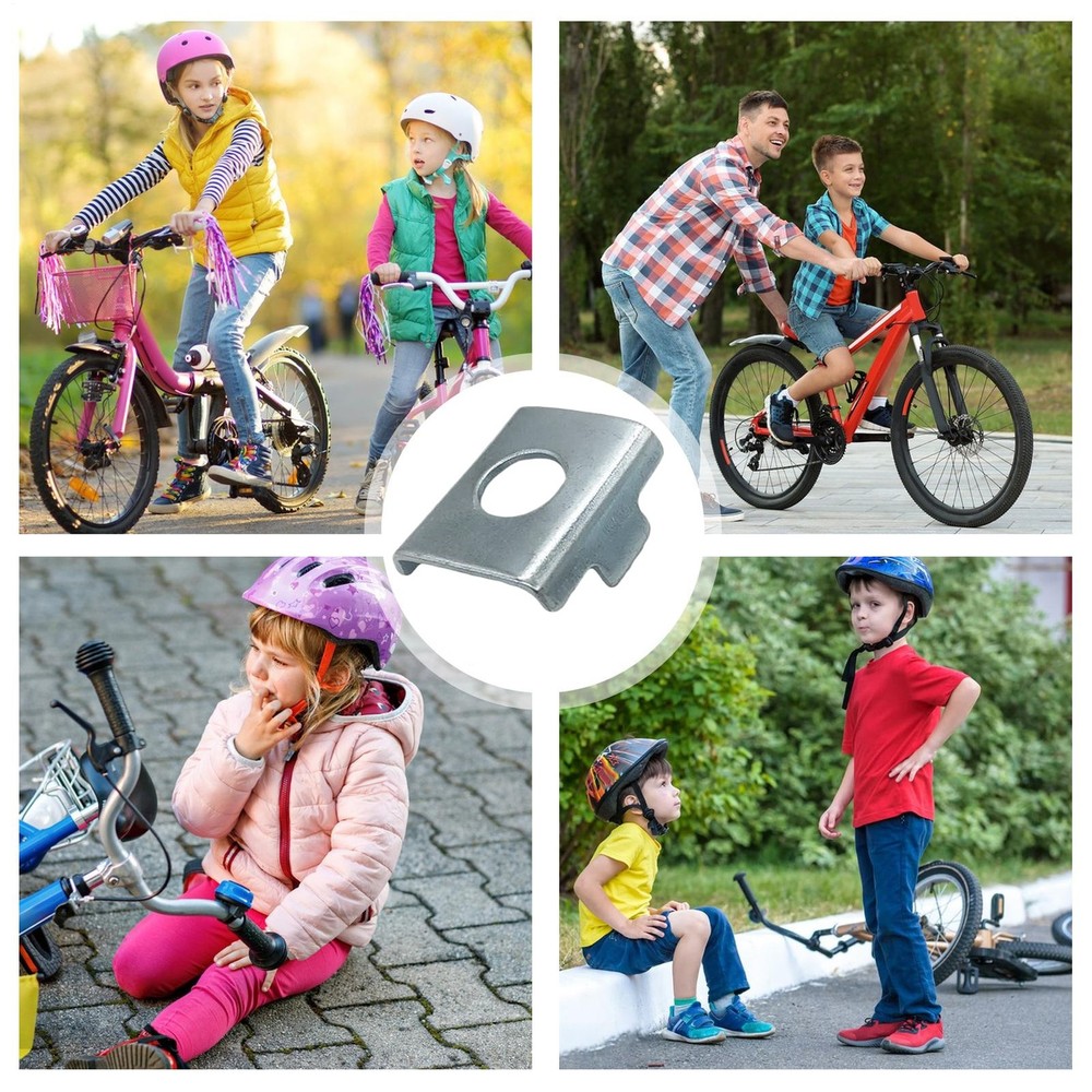 10 Pieces Bicycle Training Wheel Positioning Piece Professional Accessories