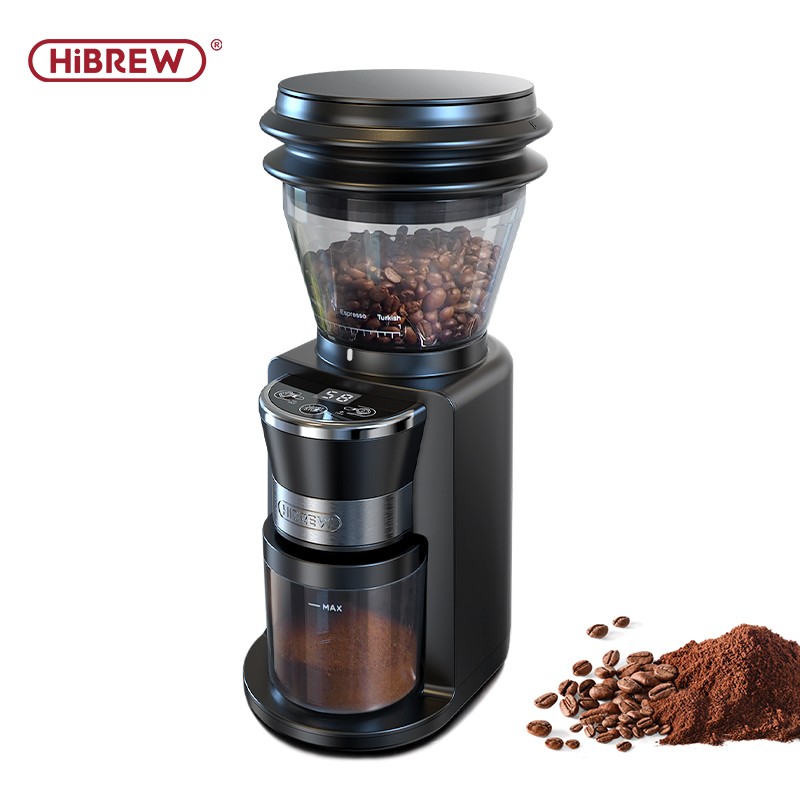 HiBREW G3 Electric Coffee Grinder,31 Grind Settings,Visual Bean Storage,Espresso
