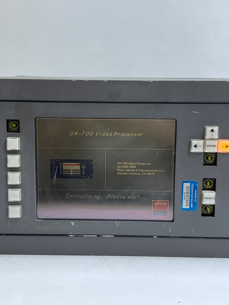 BARCO DX-700 VIDEO PROCESSOR (FOR PARTS)