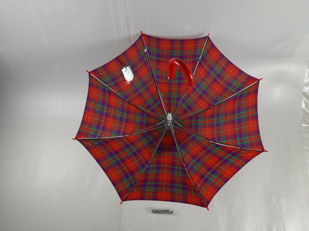 Long/Mini Umbrella - Automatic - Boys - 8 Slats - 0428K - Rainbow