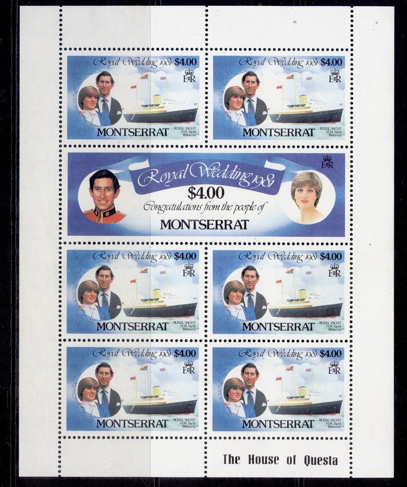 MONTSERRAT 1981-2008 sheetlets NH MINT SG514b-1424a. CHOOSE FROM LIST.