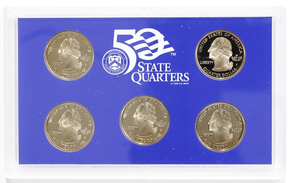 2006 State Quarter Proof Set w/ Box & COA