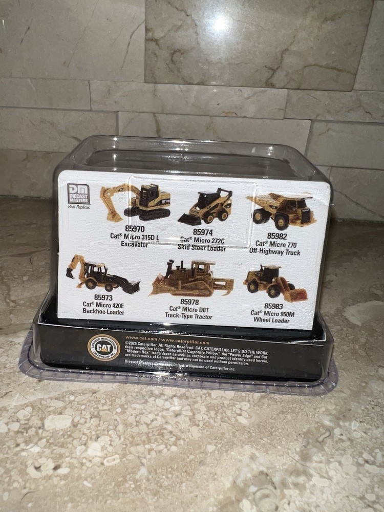 Caterpillar CAT Micro Constructor Scale Backhoe Loader