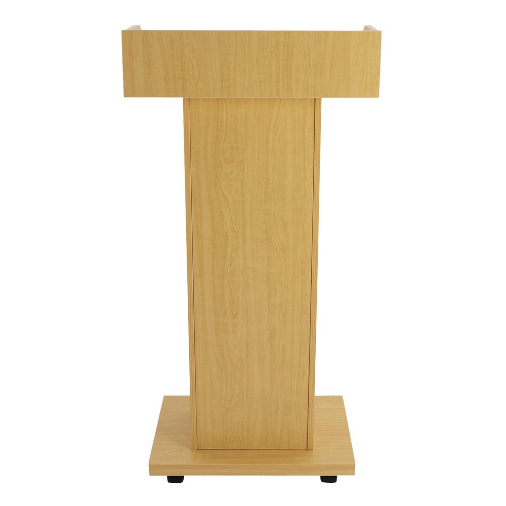 Portable Mobile Presentation Stand with Storage, Ideal for Classroom & Office