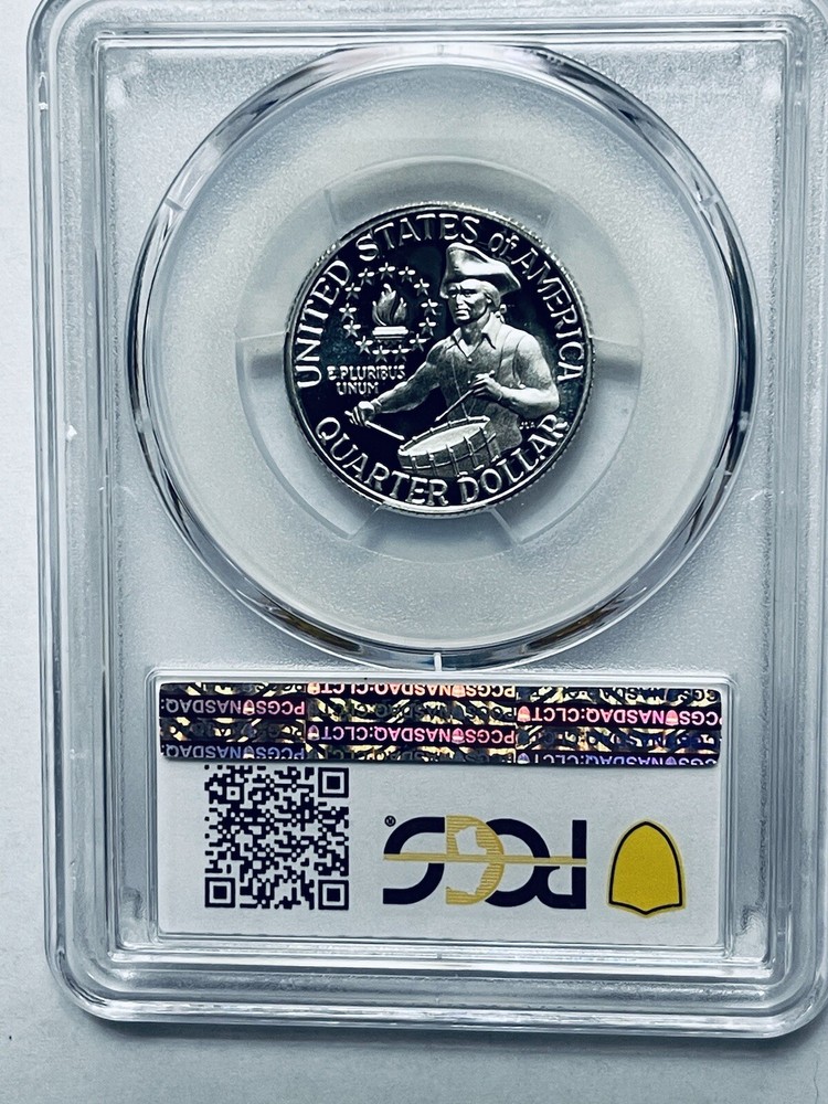 1976-S Washington Quarter Silver PCGS PR69DCAM