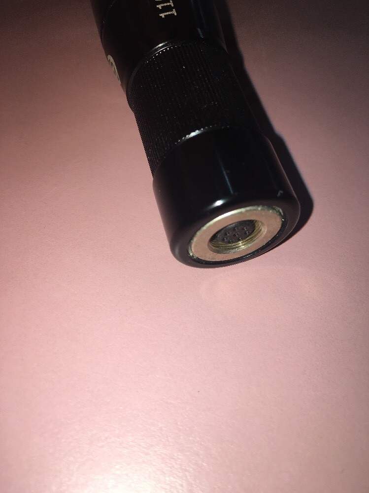 110 camera tube plug in end piece