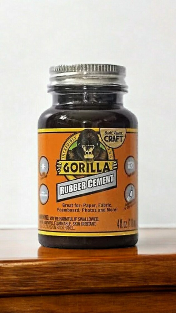 Gorilla Rubber Cement Indoor 4OZ