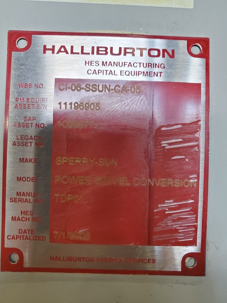 Halliburton 250HP Hydraulic Unit 2008