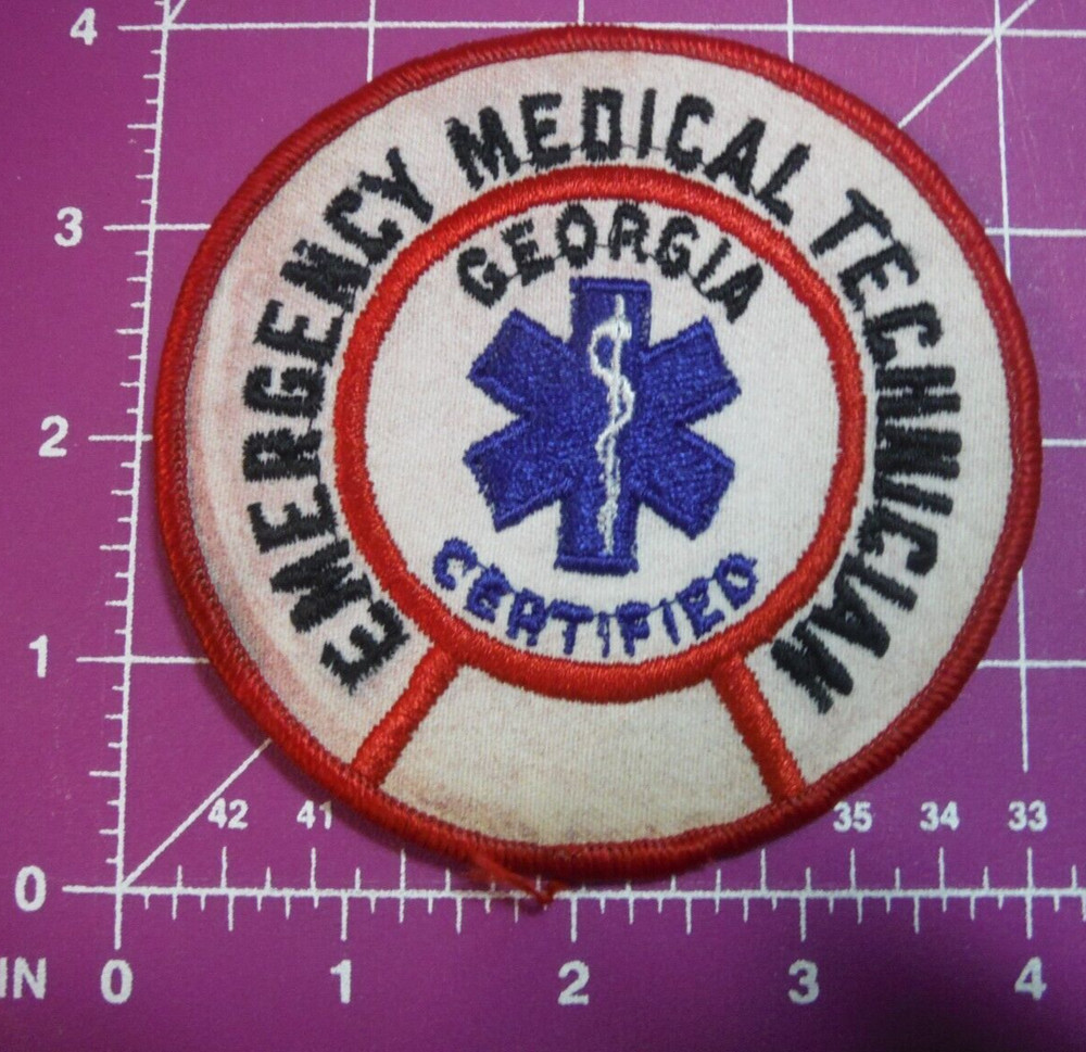 Georgia EMT vintage patch