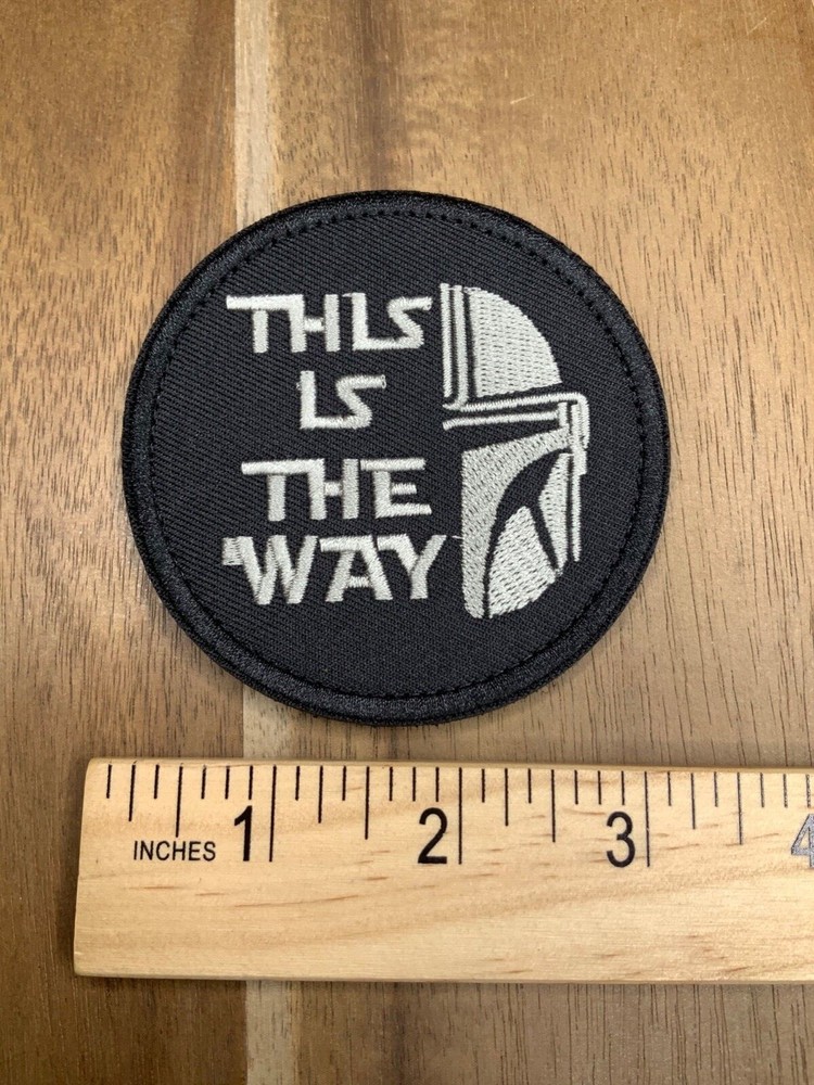 Mandalorian Patch Hook Loop Tactical Morale Bounty Hunter This Is The Way