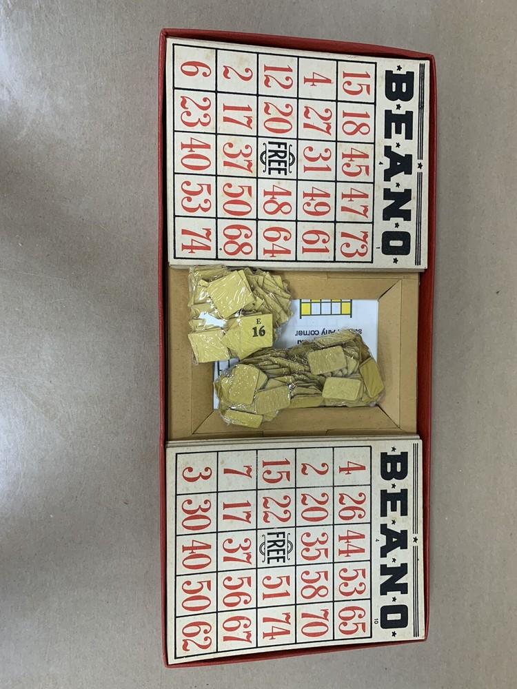 Vintage Set-Two Beano Game Complete No. 4317