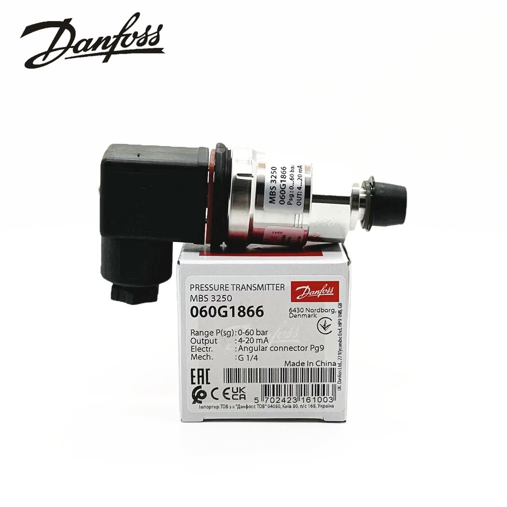 1pcs Danfoss Pressure Transmitter Sensor MBS3250 060G1866 0-60bar