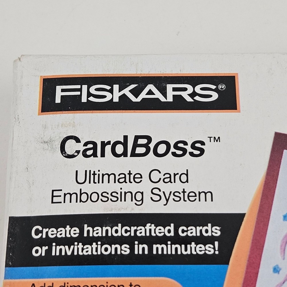 Fiskars Card Boss Ultimate Card Embossing System 5 Additional Stencils Card Maki