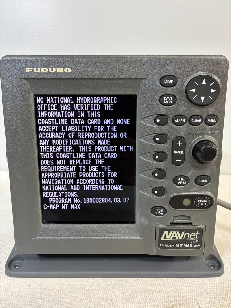 Furuno RDP-148 NavNet VX2 7" CMAP NT MAX FishFinder Radar GPS Chartplotter