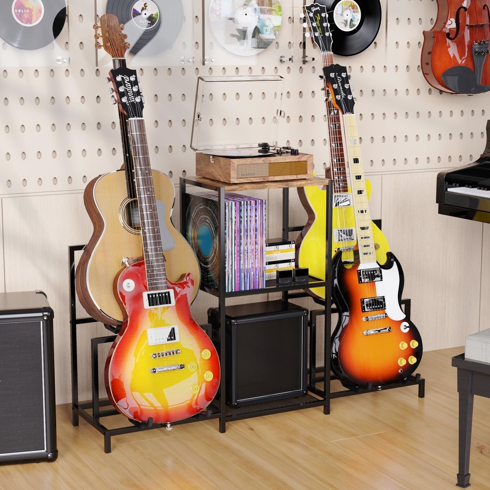Guitar Rack Multi Guitar Stand for Multiple Guitars, Multiple Guitar Rack Hol...