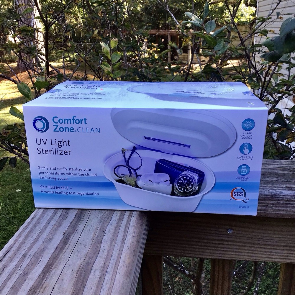 COMFORT ZONE CLEAN UV LIGHT STERILIZER