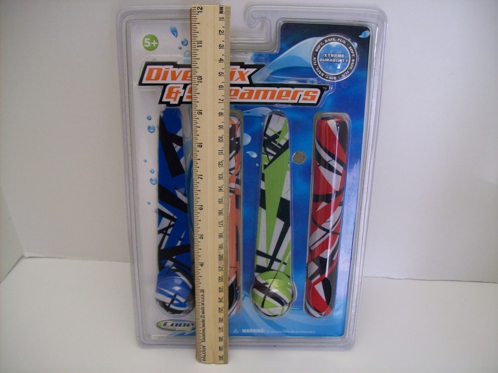 Dive Stick & Streamers by COOP 4 pack - New/ Sealed