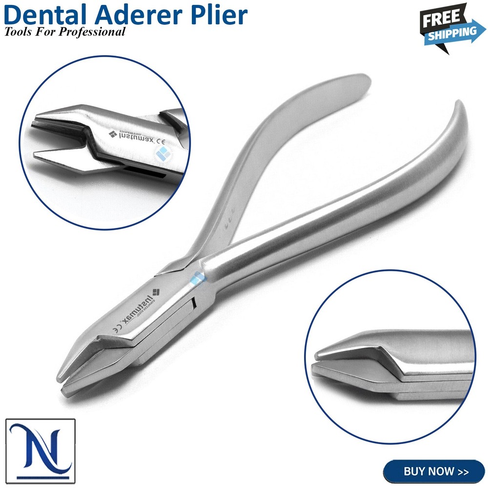 Dental Aderer Pliers Three Prong Orthodontic Wire Bending Instruments