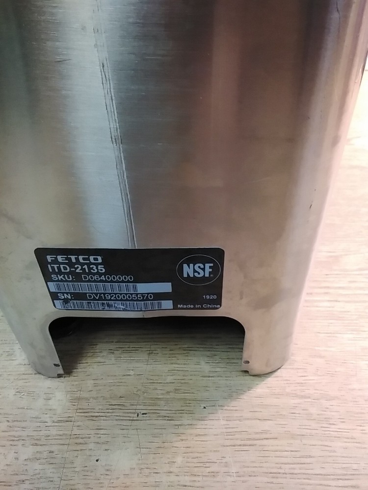 Fetco ITD-2135 3.5 Gallon Ice Tea Dispenser