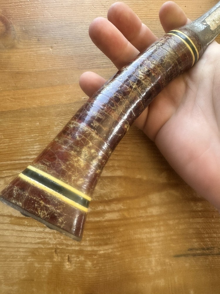 Estwing Hatchet W/ Leather Stacked Handle Full Tang