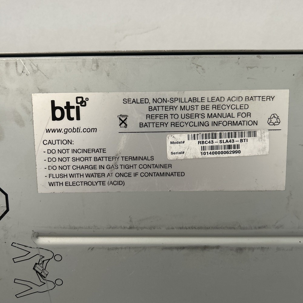 BTI 48VDC BATTERY MODULE