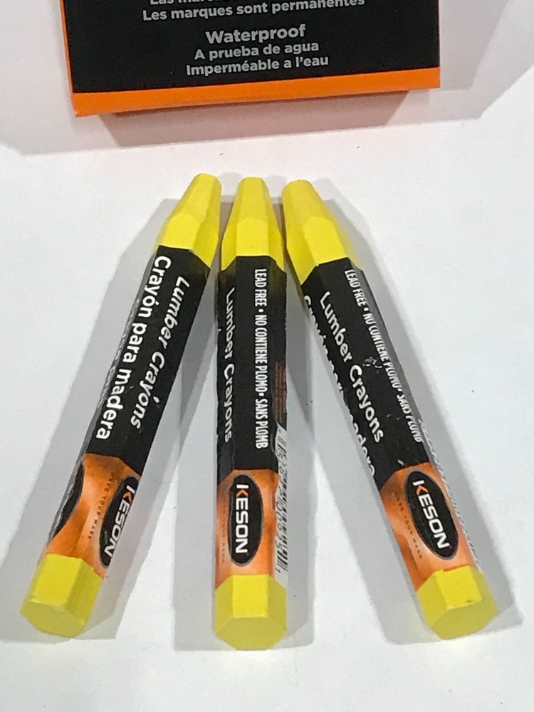 Marking Crayons - Yellow / 12 pcs.