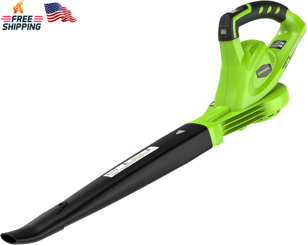 Greenworks 40V (150 MPH / 130 CFM / 75+ Compatible Tools) Cordless Leaf Blower,