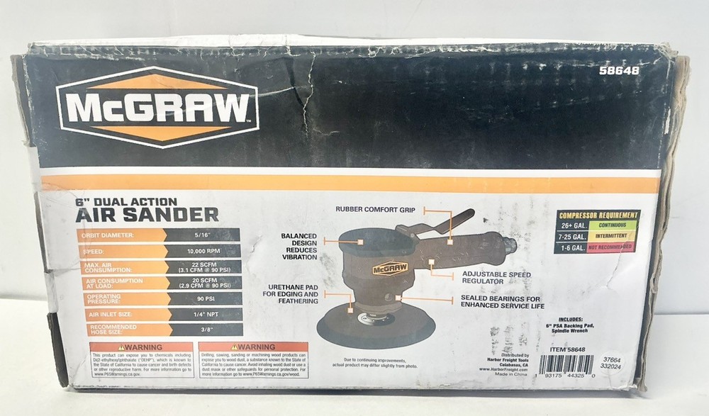 MCGRAW AIR SANDER (P33013862)