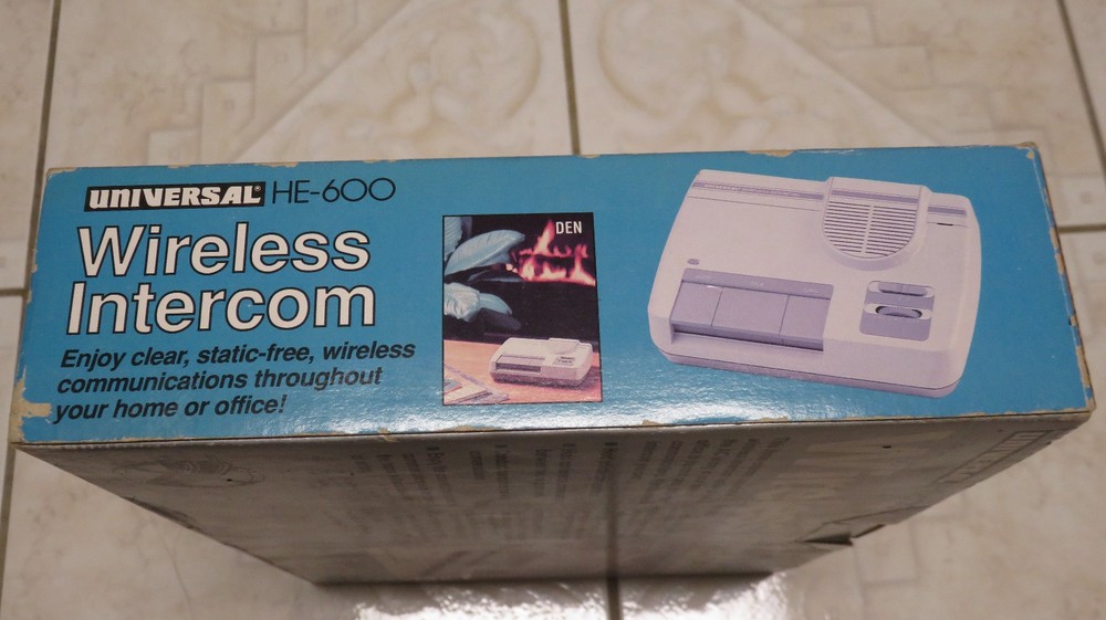 NEW Universal (Model HE-600) Wireless Intercom - Set of 2