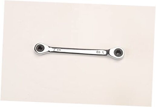 E-Torx Double Box Ratcheting Wrench, E6x E8，Heavy Duty CR-V Box Ratchet E6×E8