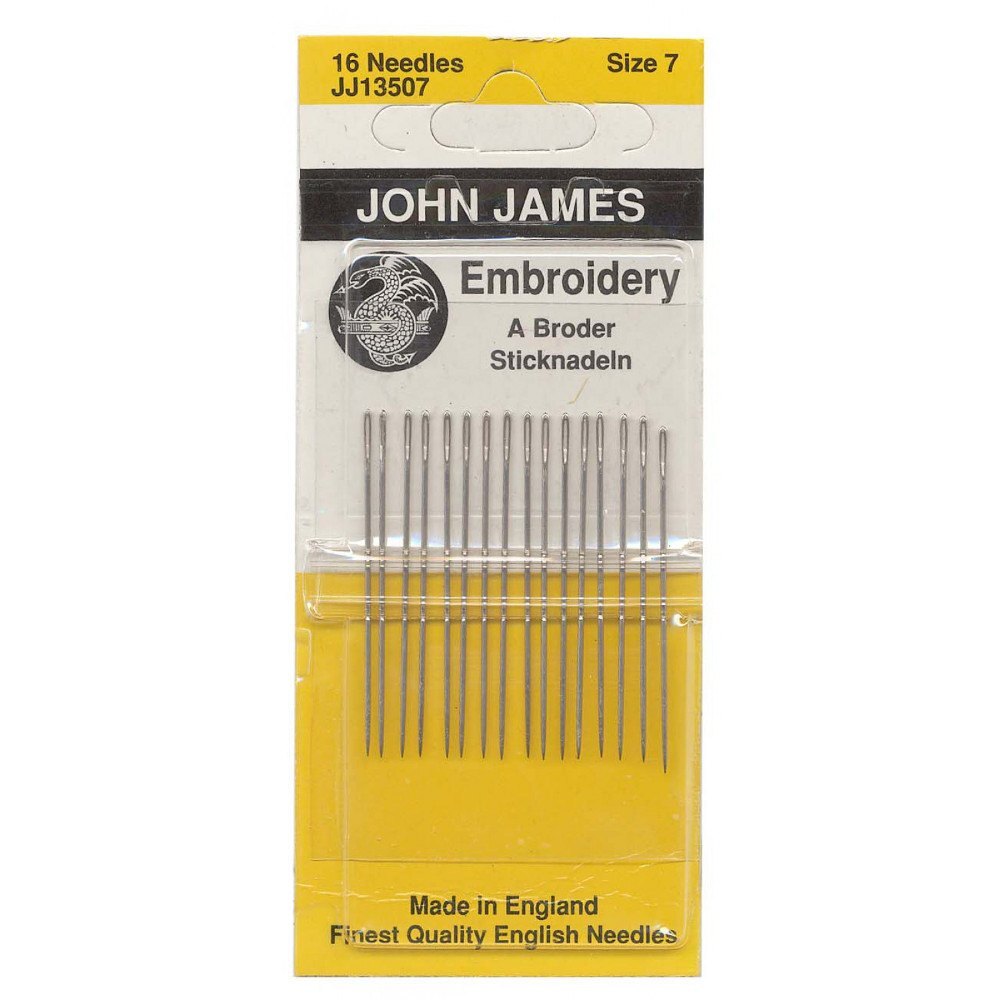 John James Embroidery Needles - Size 7