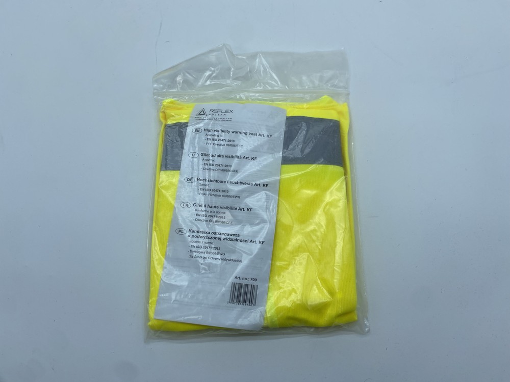 REFLECTIVE JACKET VEST HIGH VISIBILITY REFLEX