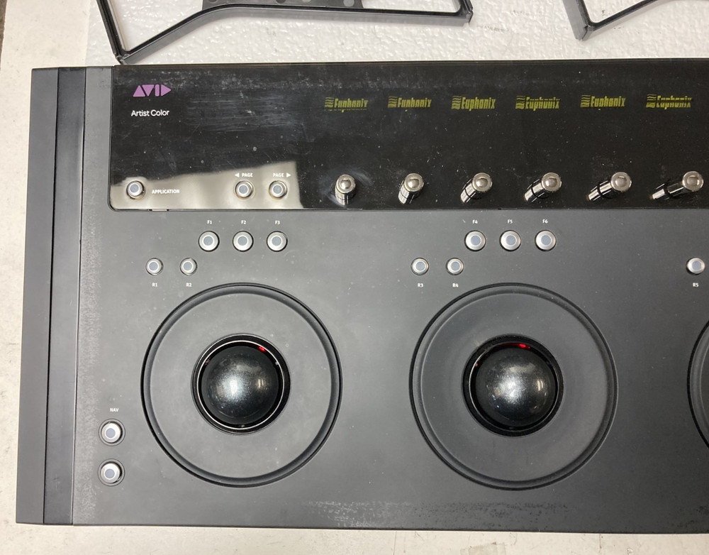 Euphonix MC Color Grading Trackball Control Surface Video Color Controller