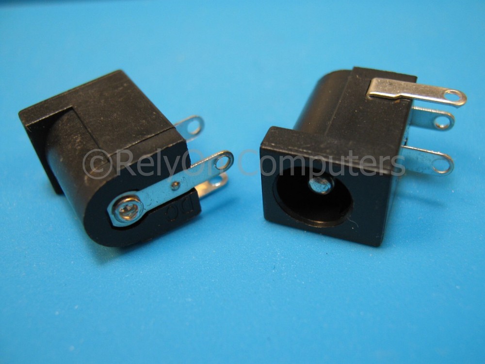 2x DC-005 5.5x2.5mm Power Jack Socket Connector PCB Mount Through Hole