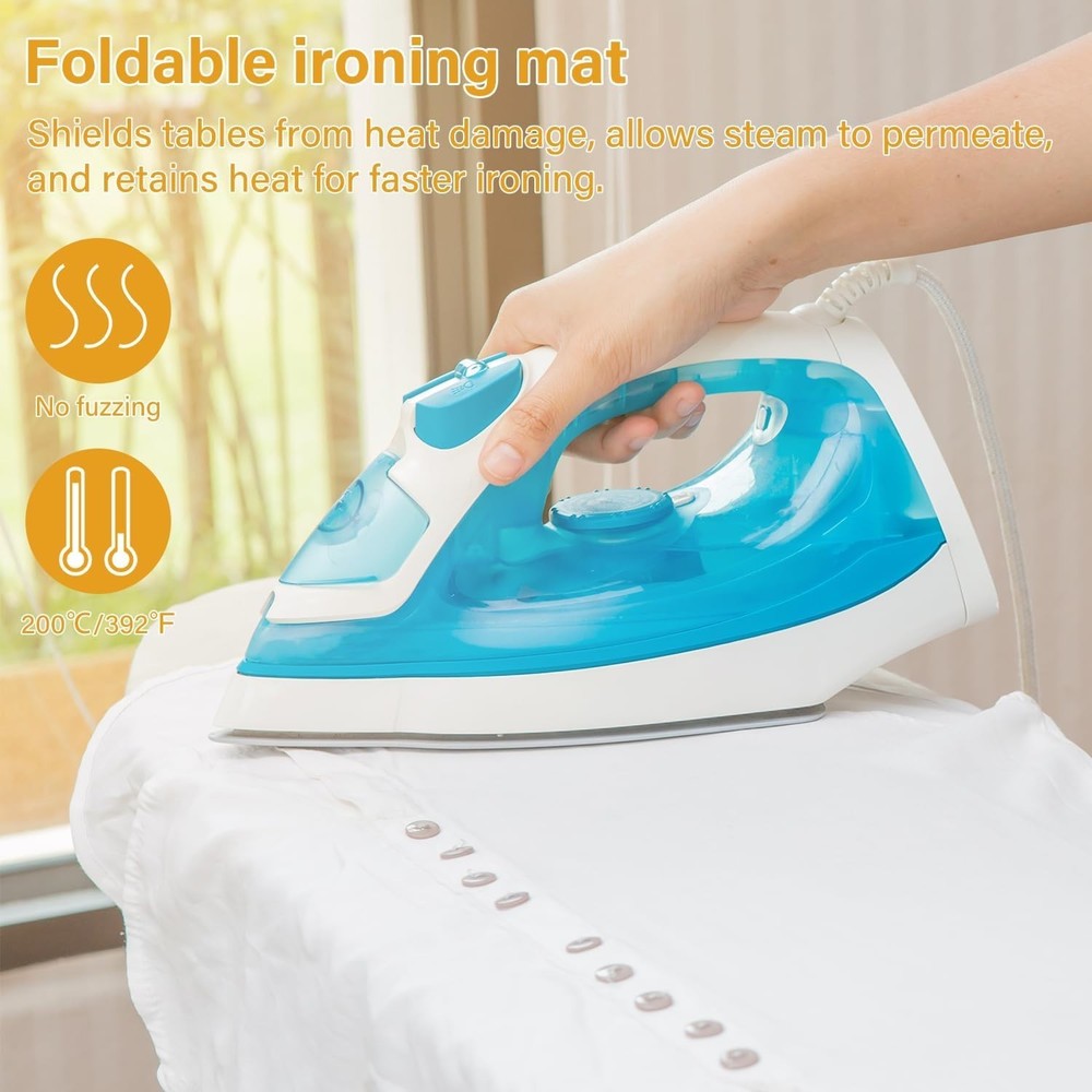 Clothes Steamer Board Hanging Ironing Pad Multi-Function Ironing Mat