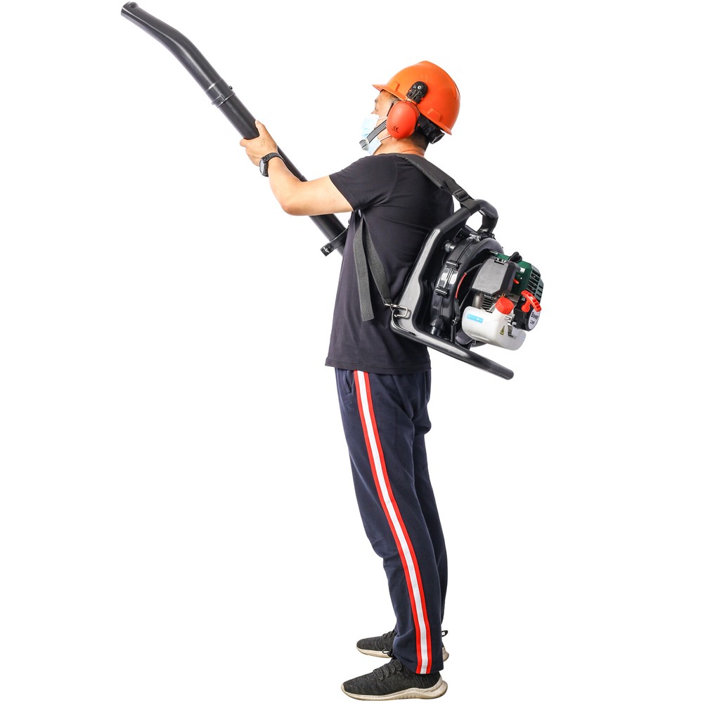 Backpack Leaf Blower 52cc 2 Stroke Gas Powered Handheld with Extention Tube