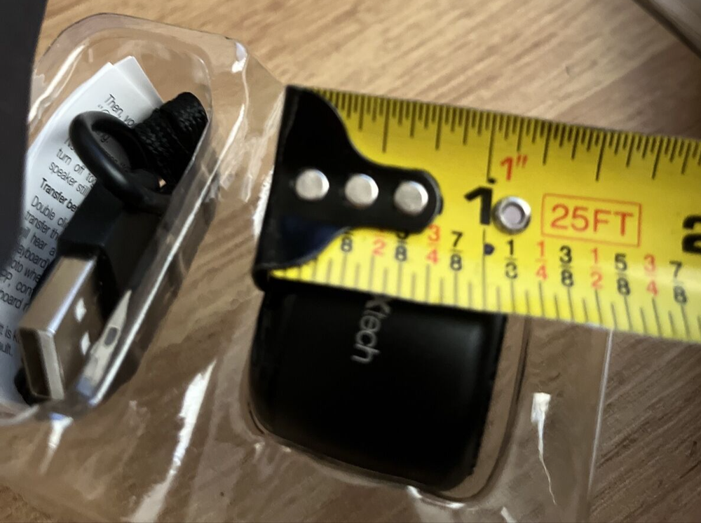 IXTECH Mini Portable Speaker w Remote Shutter Built in Mic Black