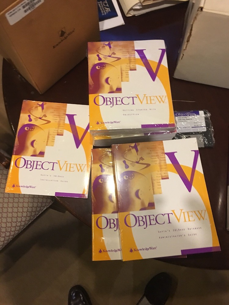 ObjectView Desktop RAD software. Konwledgeware. Shrink Wrapped. $3K New