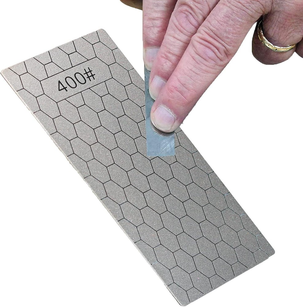5 Pieces Diamond Sharpening Stone Set,Diamond Lapping Plate Coarse/Medium/Fin...